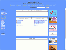 Tablet Screenshot of masterlinks.nl